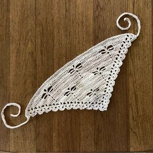 🌈 HANDMADE DRAGONFLY CROCHET BANDANA